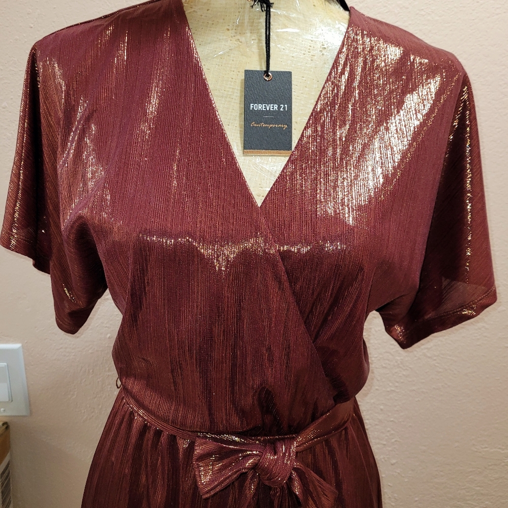 Jumpsuit FOREVER 21 Cooper Glamorous Size Small New